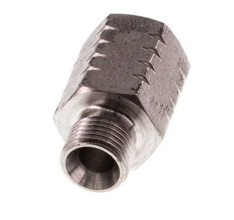 G 1/8'' x 1/8'' NPT M/F Anneau réducteur en acier inoxydable 40 Bar - Hydraulique