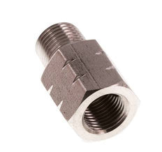 Bague réductrice en acier inoxydable 1/8'' NPT x G 1/8'' M/F 40 Bar - Hydraulique