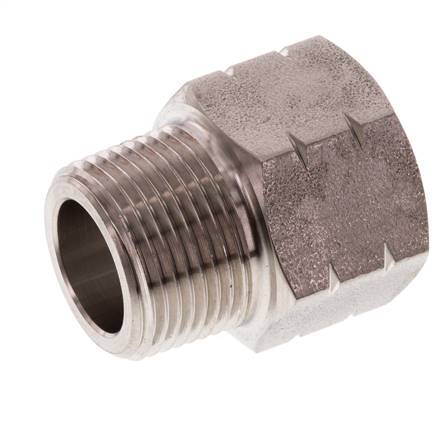 Bague réductrice en acier inoxydable 3/4'' NPT x G 3/4'' M/F 40 Bar - Hydraulique