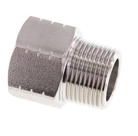 R 3/4'' x 3/4'' NPT M/F Bague réductrice en acier inoxydable 40 Bar - Hydraulique