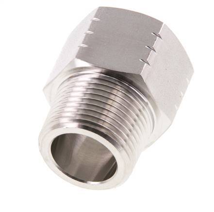 R 3/4'' x 3/4'' NPT M/F Bague réductrice en acier inoxydable 40 Bar - Hydraulique