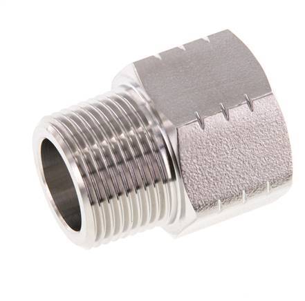 R 3/4'' x 3/4'' NPT M/F Bague réductrice en acier inoxydable 40 Bar - Hydraulique