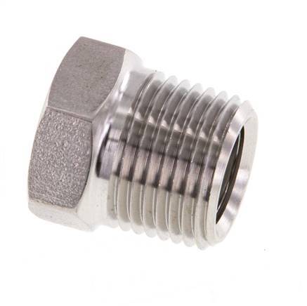 Anneau réducteur en acier inoxydable 3/8'' NPT x 1/4'' NPT M/F 210 Bar - Hydraulique