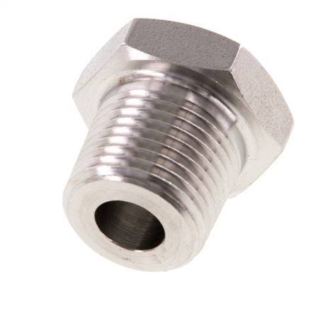 Anneau réducteur en acier inoxydable 3/8'' NPT x 1/8'' NPT M/F 210 Bar - Hydraulique