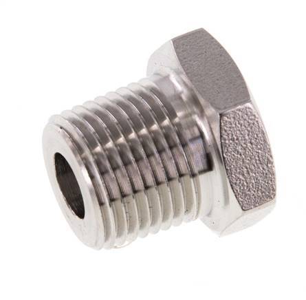 Anneau réducteur en acier inoxydable 3/8'' NPT x 1/8'' NPT M/F 210 Bar - Hydraulique