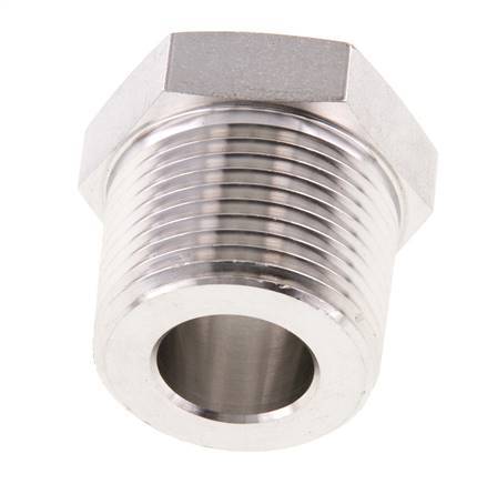 1'' NPT x 1/2'' NPT M/F Stainless steel Reducing Ring 140 Bar - Hydraulic