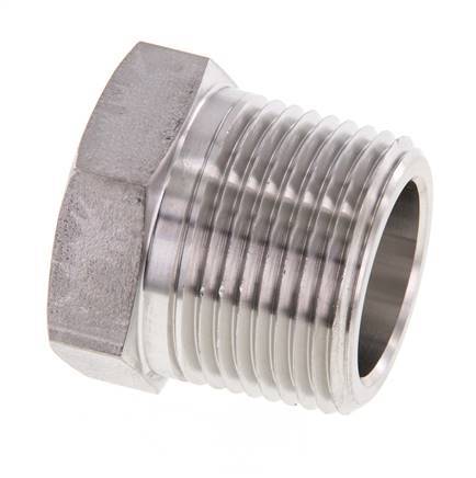 Bague réductrice en acier inoxydable 1'' NPT x 3/4'' NPT M/F 140 Bar - Hydraulique