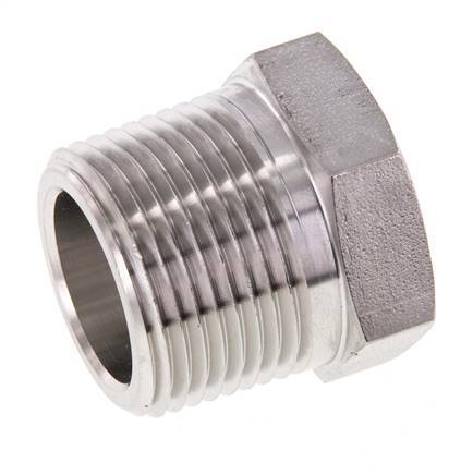 Bague réductrice en acier inoxydable 1'' NPT x 3/4'' NPT M/F 140 Bar - Hydraulique