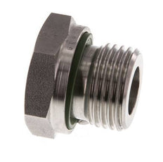 Adaptateur réducteur en acier inoxydable G 1/2'' x G 1/4'' M/F 630 Bar - Hydraulique