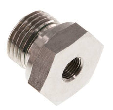Adaptateur réducteur en acier inoxydable G 1/2'' x G 1/8'' M/F 630 Bar - Hydraulique