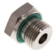 Adaptateur réducteur en acier inoxydable G 1/2'' x G 1/8'' M/F 630 Bar - Hydraulique