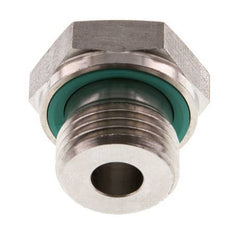 G 1/2'' x G 1/8'' M/F Stainless steel Reducing Adapter 630 Bar - Hydraulic