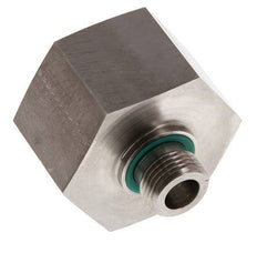 Adaptateur réducteur G 1/2'' x G 1 1/4'' M/F en acier inoxydable 400 Bar - Hydraulique