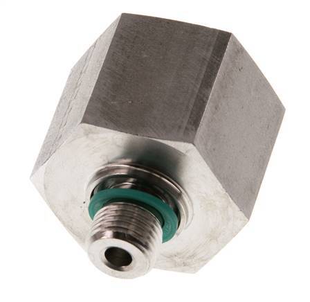 Adaptateur réducteur G 1/4'' x G 3/4'' M/F en acier inoxydable 630 Bar - Hydraulique