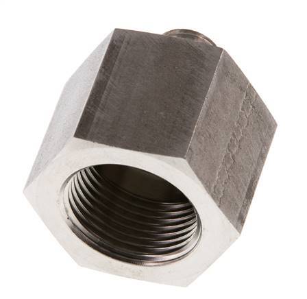 Adaptateur réducteur G 1/4'' x G 3/4'' M/F en acier inoxydable 630 Bar - Hydraulique