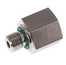 Adaptateur réducteur G 1/4'' x G 3/8'' M/F en acier inoxydable 630 Bar - Hydraulique