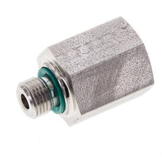 Adaptateur réducteur en acier inoxydable G 1/8'' x G 1/4'' M/F 630 Bar - Hydraulique