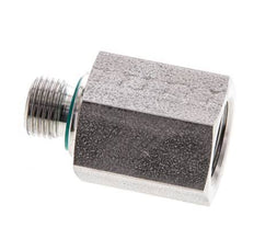 Adaptateur réducteur en acier inoxydable G 1/8'' x G 1/4'' M/F 630 Bar - Hydraulique