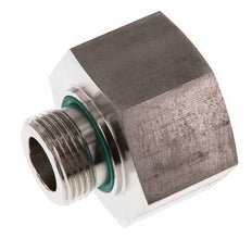 Adaptateur réducteur G 1'' x G 1 1/2'' M/F en acier inoxydable 315 Bar - Hydraulique
