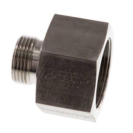 Adaptateur réducteur G 1'' x G 1 1/2'' M/F en acier inoxydable 315 Bar - Hydraulique