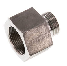 Adaptateur réducteur G 1'' x G 1 1/4'' M/F en acier inoxydable 400 Bar - Hydraulique