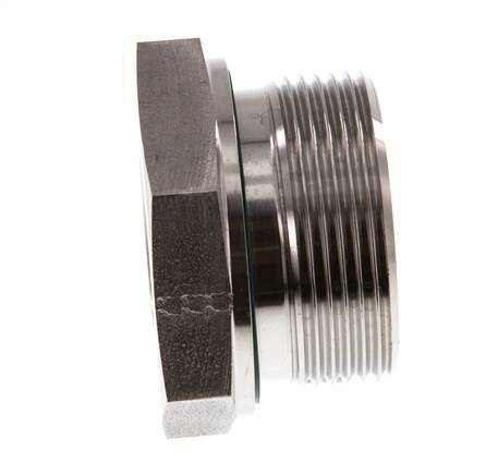 Adaptateur réducteur en acier inoxydable G 1 1/2'' x G 3/4'' M/F 315 Bar - Hydraulique