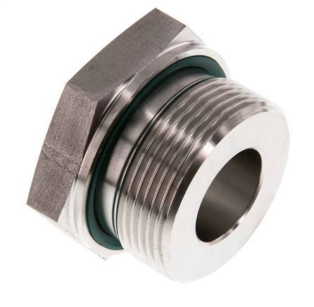 Adaptateur réducteur en acier inoxydable G 1 1/2'' x G 3/4'' M/F 315 Bar - Hydraulique