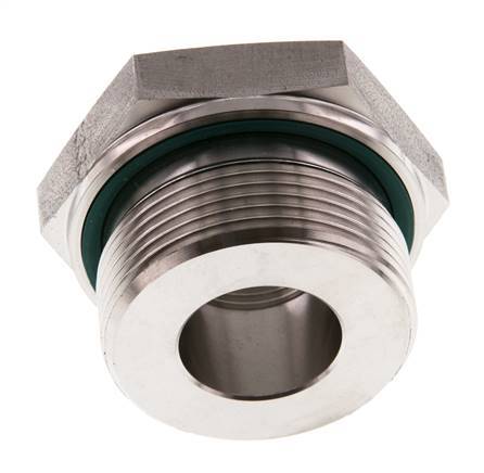 Adaptateur réducteur en acier inoxydable G 1 1/2'' x G 3/4'' M/F 315 Bar - Hydraulique