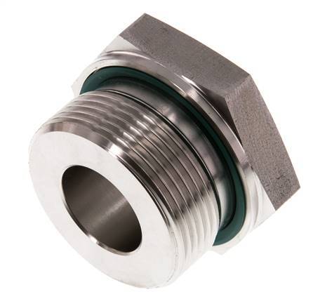Adaptateur réducteur en acier inoxydable G 1 1/2'' x G 3/4'' M/F 315 Bar - Hydraulique