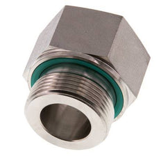 G 1 1/4'' x G 1'' M/F Stainless steel Reducing Adapter 400 Bar - Hydraulic