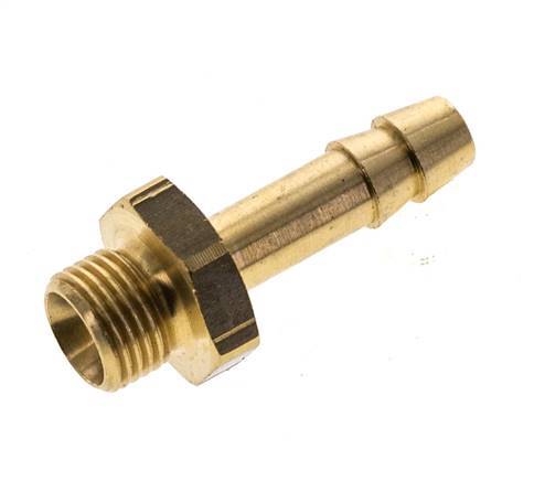 G 1/8'' Male x 6mm Brass Hose barb 16 Bar [5 Pieces]
