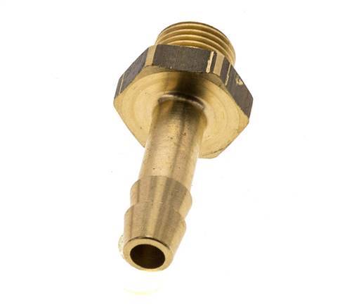 G 1/8'' Male x 6mm Brass Hose barb 16 Bar [5 Pieces]
