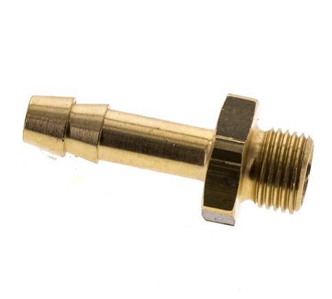 G 1/8'' Male x 6mm Brass Hose barb 16 Bar [5 Pieces]