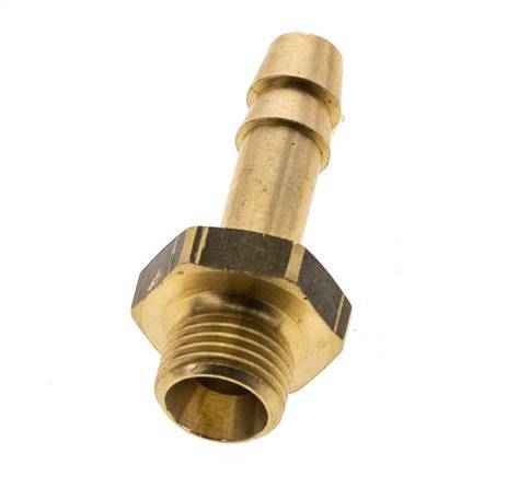G 1/8'' Male x 6mm Brass Hose barb 16 Bar [5 Pieces]
