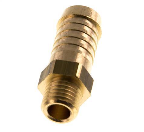 M12x1.5 Male x 13mm Brass Hose barb 16 Bar [5 Pieces]