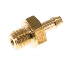 M5 Male x 2mm Brass Hose barb 10 Bar [5 Pieces]