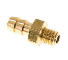 M5 Male x 4mm Brass Hose barb 16 Bar [5 Pieces]
