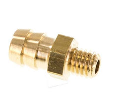 M5 Male x 6mm Brass Hose barb 16 Bar [5 Pieces]