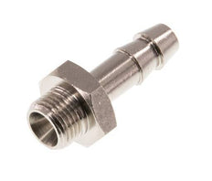G 1/8'' Male x 6mm Nickel plated Brass Hose barb 16 Bar [5 Pieces]