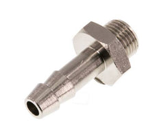 G 1/8'' Male x 6mm Nickel plated Brass Hose barb 16 Bar [5 Pieces]