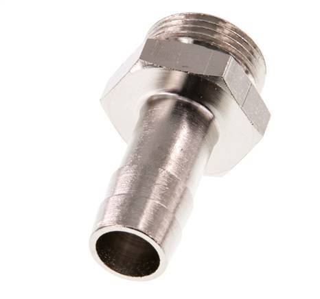 G 3/4'' mâle x 16mm laiton nickelé Embout de tuyau 16 bars