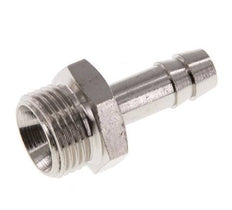 G 3/8'' Male x 8mm Nickel plated Brass Hose barb 16 Bar [5 Pieces]