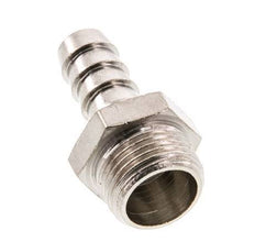 G 3/8'' Male x 9mm Nickel plated Brass Hose barb 16 Bar [5 Pieces]