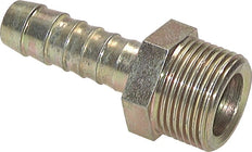 G 3/8'' Male x 13mm Zinc plated Steel Hose barb 25 Bar [2 Pieces]