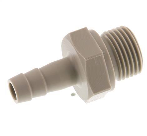 G 1/2'' Male x 10mm Polypropylene (PP) Hose barb 10 Bar