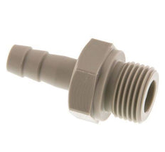 G 1/2'' mâle x 10mm barbe de tuyau en polypropylène (PP) 10 Bar