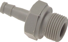 G 1/4'' Male x 6mm Polypropylene (PP) Hose barb 10 Bar [2 Pieces]