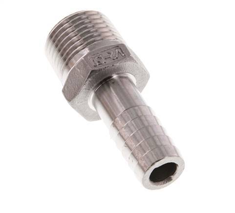 R 1/2'' Male x 13mm Stainless steel Hose barb 16 Bar