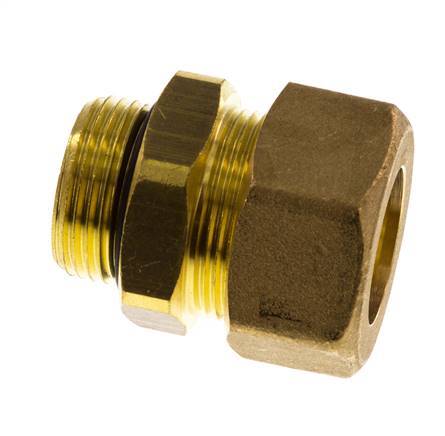 G Raccord à compression droit 3/4'' mâle x 22mm en laiton avec joint NBR 54 Bar DIN EN 1254-2