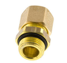 G 3/8'' mâle x 10mm raccord à compression droit en laiton avec joint NBR 95 Bar DIN EN 1254-2